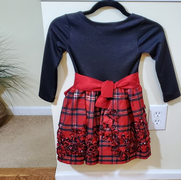 Bonnie Jean Metallic Girls Dress - Picture 2 of 6